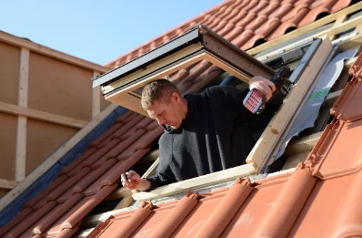 Pose de fenêtres de toit Velux à Moslins